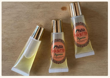 Oleic Nilotica shea butter oil tubes